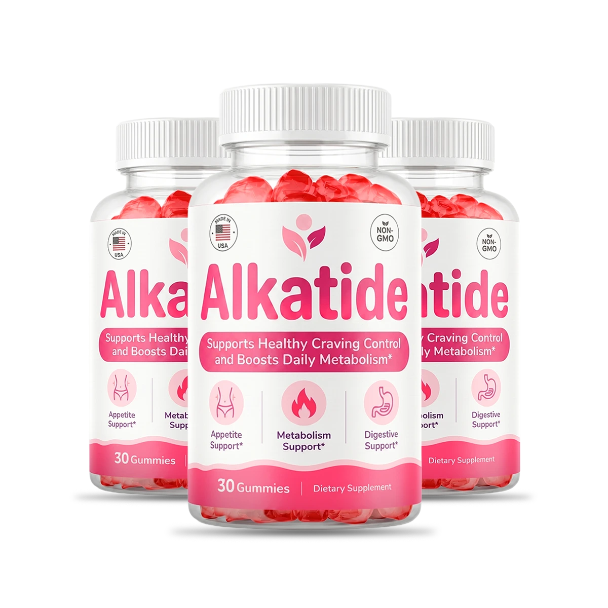 Alkatide 3 bottle bundle package